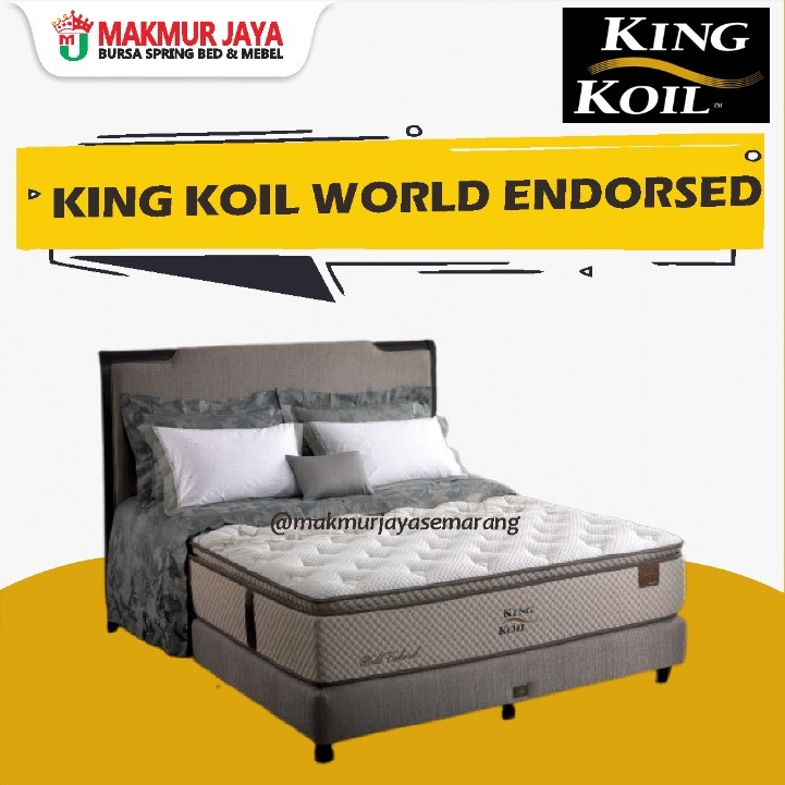 SPRINGBED KING KOIL WORLD ENDORSED