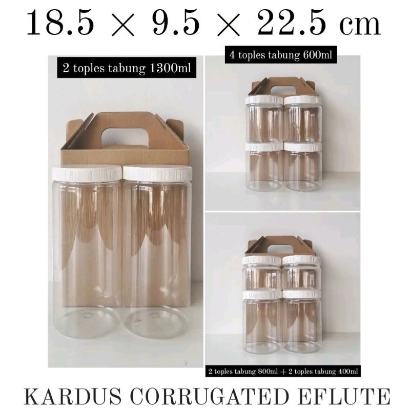 

(MIN ORDER 10 PCS) GABLE BOX 18.5x9.5x22.5 / BOX TOPLES TABUNG / BOX HAMPERS SOUVENIR