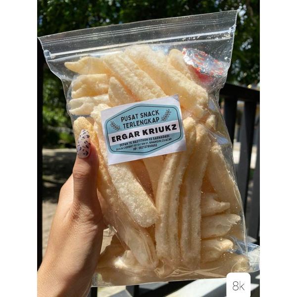 

POTATO SNACK / STIK KENTANG 100gr ASIN/KEJU/BALADO