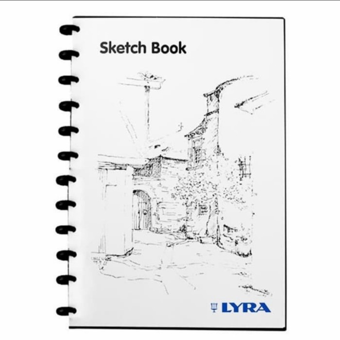 

Terlaris ✨ -Lyra Sketch Book A4 30 Lembar Buku Sketsa Gambar Bisa Refil Sketchbook- 2.1.23