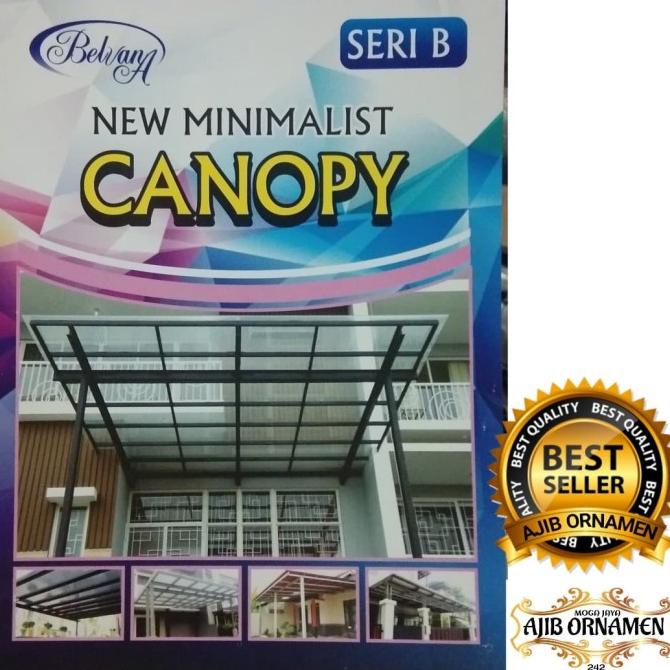 Buku katalog tralis khusus canopy minimalis seri B buku KECIL JUAL