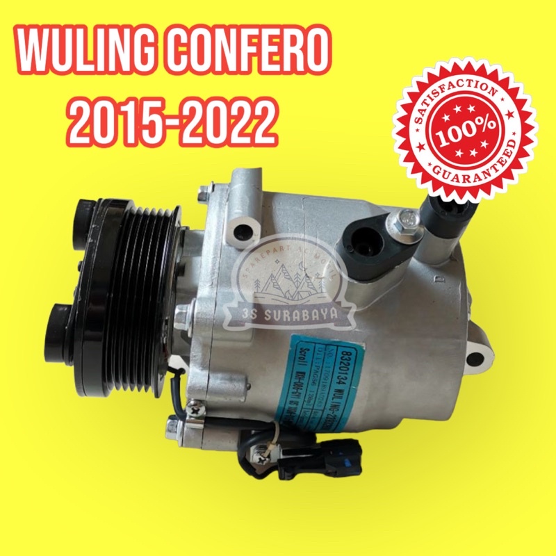 Kompresor Ac Wuling Confero Ac Mobil (Baru/New)