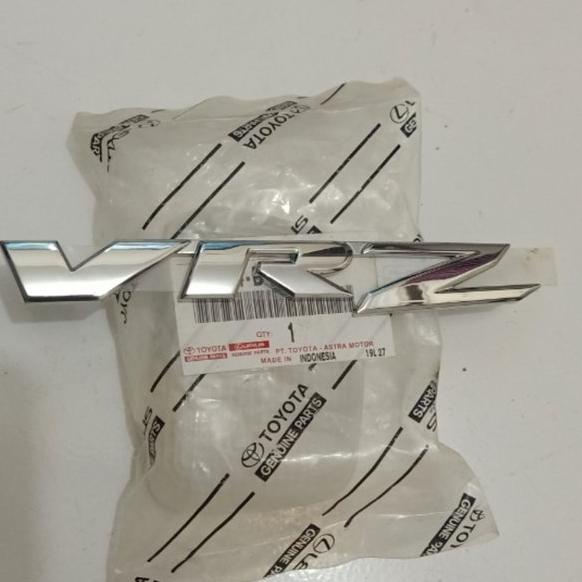 emblem tulisan  VRZ original