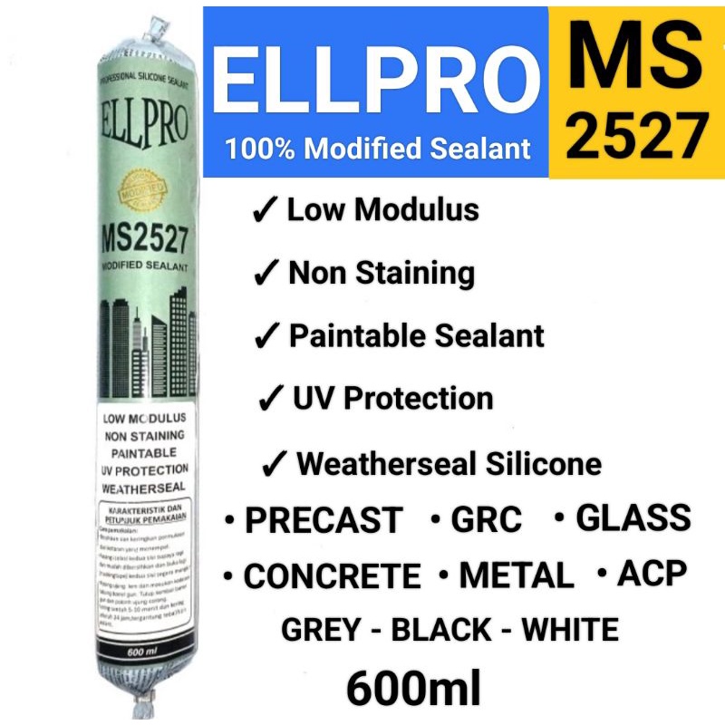 Lem Silikon Sosis Super TOPBOND PU Polyurethane Sealant 600ml