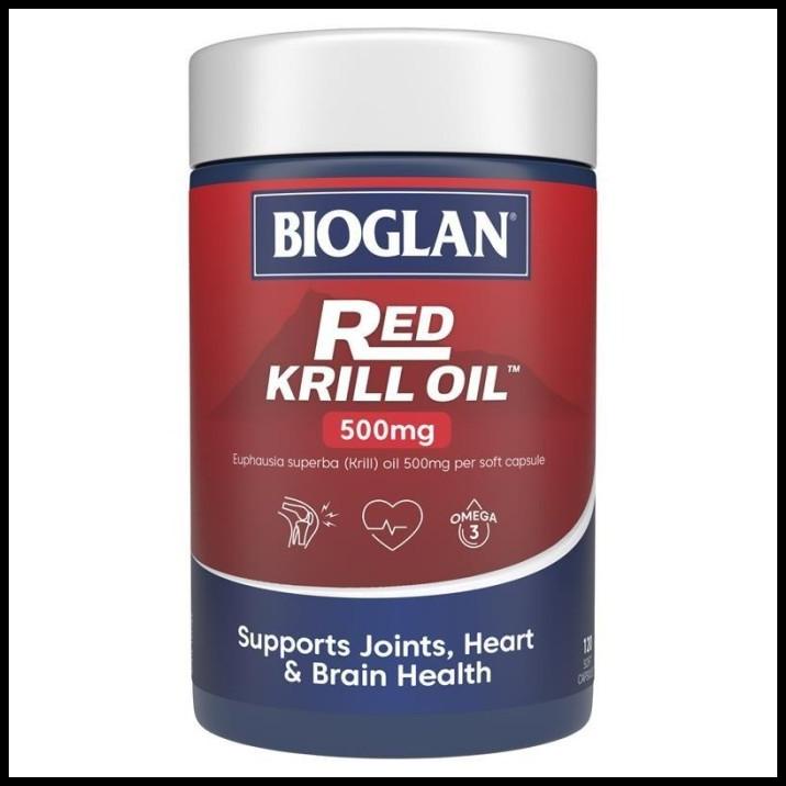 Bioglan Red Krill Oil 500Mg 120 Soft Capsules