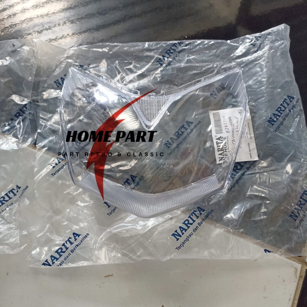 MIKA KACA LAMPU DEPAN SUPRA X 125 NEW SUPRA X 125 BATMAN