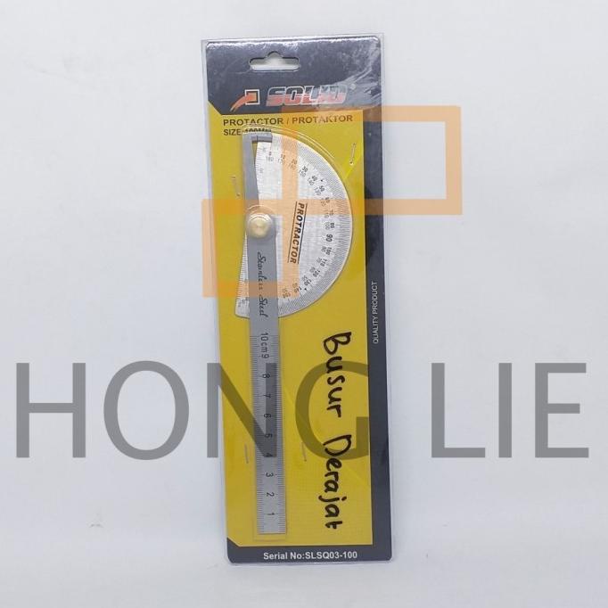 

Solid Busur Derajat / Protactor Penggaris Stainless honglie77 Kualitas Baik