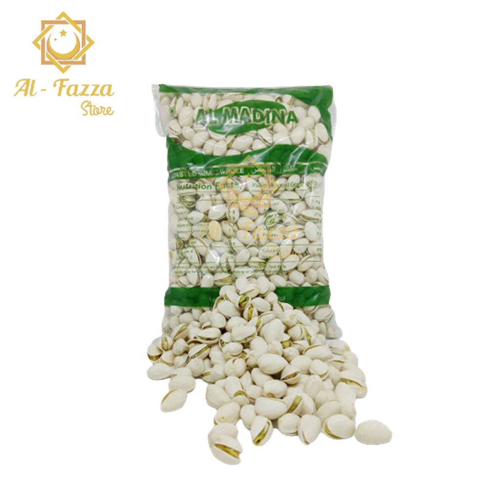 Kacang Pistachio Panggang 1 Kg - Kacang Oleh-oleh Haji &amp; Umroh - Original Pistachios Roasted - Kacang Fustuc - Kacang Ketawa