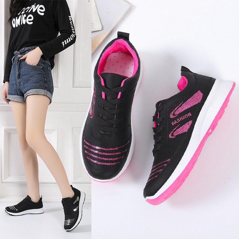 aid 0169, sepatu wanita import fashion sneaker wanita terkiniian cantik terpopular sepatu keren