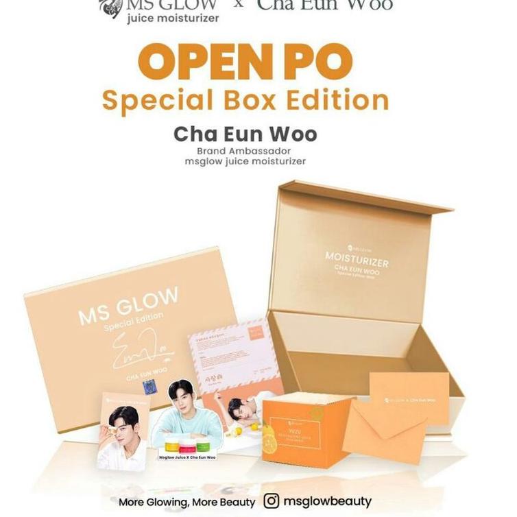 

TERBARU V899 Hampers Msglow X Cha Eun Woo ス