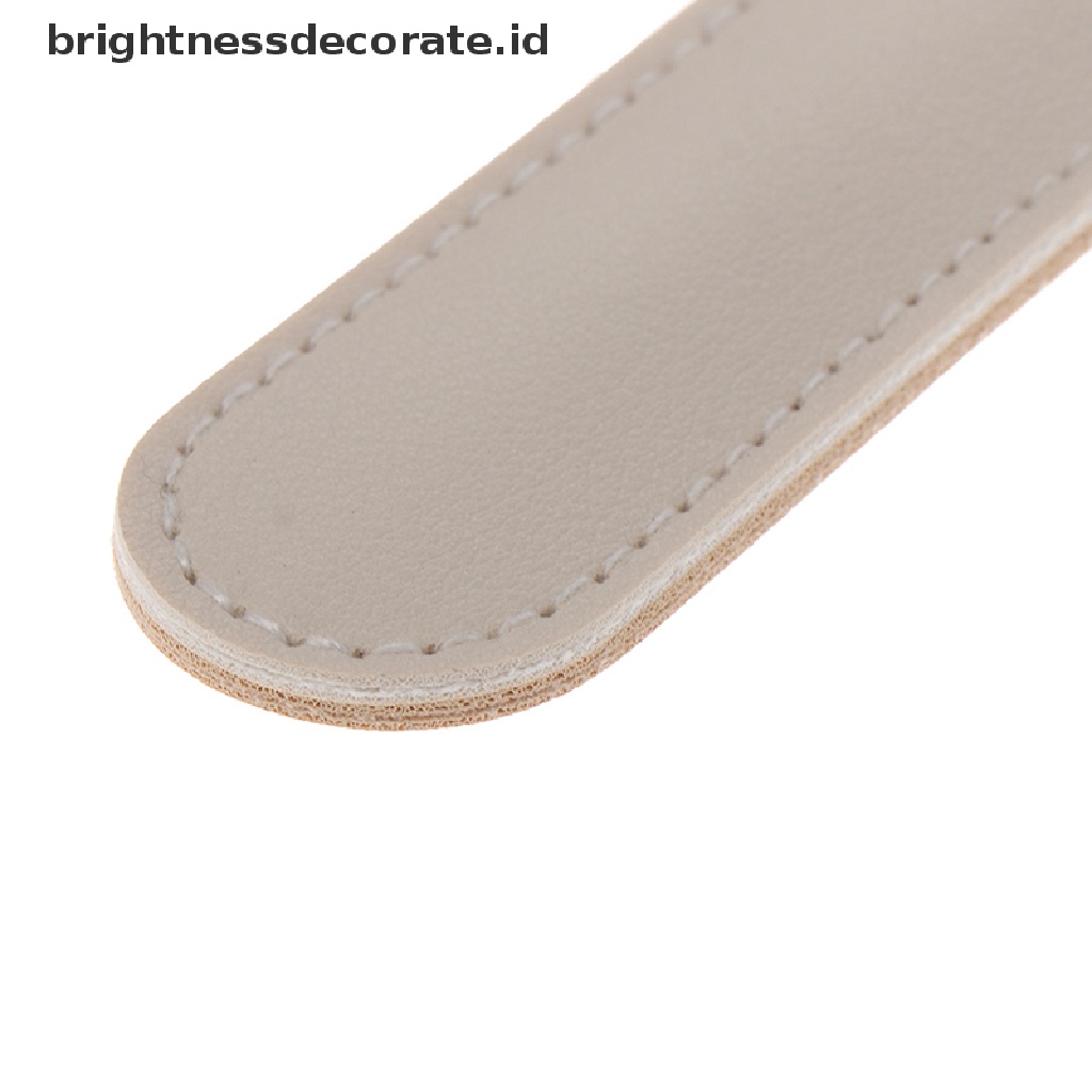 [Birth] Spatula Toner Makeup Kepala Ganda Bahan Stainless Steel Dengan Stik Pencampur Tas PU [ID]