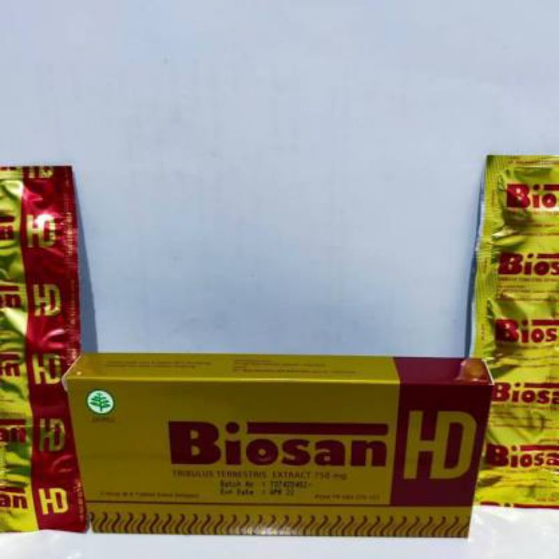 Biosan HD 750MG (PER BOX) (Vitamin Daya Tahan Tubuh)