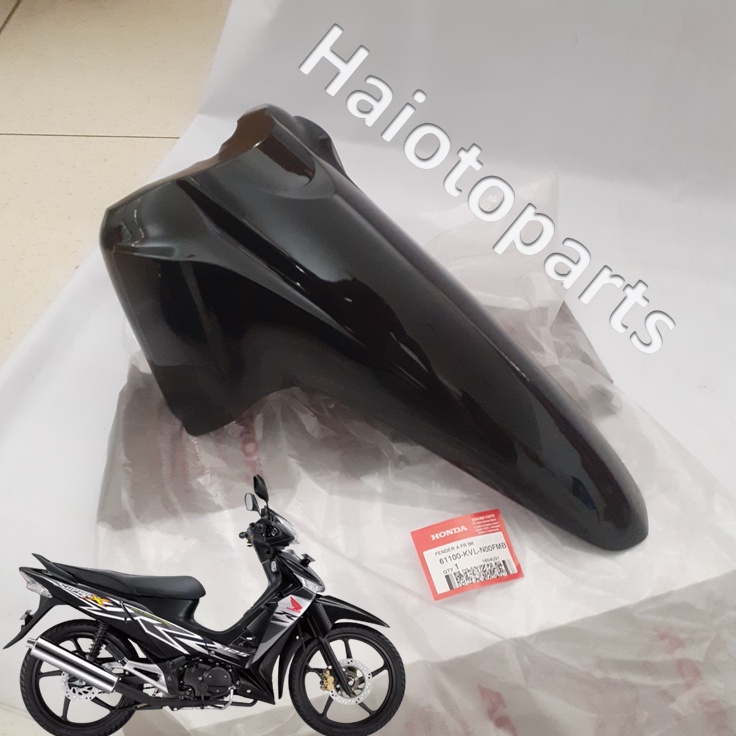 Spakbor Depan Supra X 125 Batman 2007 - 2013 Hitam 61100-KVL-N00FMB Slebor Depan Supra x 125 Spakbor