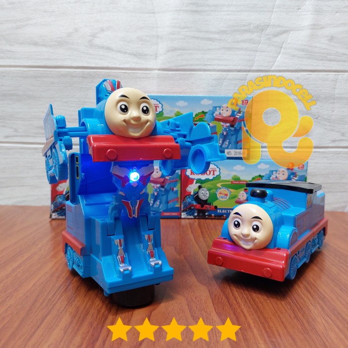 Maro Mainan Kereta Thomas Jadi Robot - Mainan Track Kereta Thomas