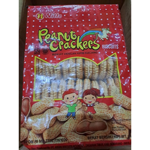 

Biskuit Nissin Nitto Peanut Cracker 475 gr