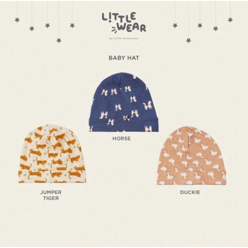 Little Palmerhaus Little Wear Baby Hat Series 13.0 - Topi Bayi