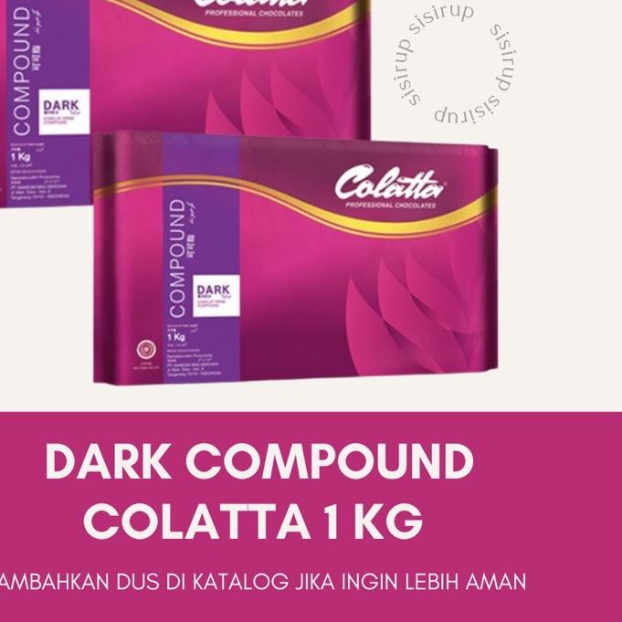 

Terbaru [FG2] Dark Compound Colatta 1 Kg / Collata / Coklat Colata