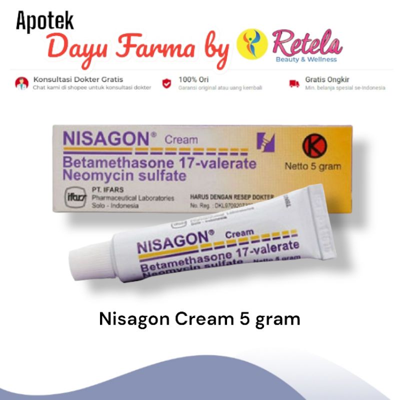 NISAGON CREAM 5GR