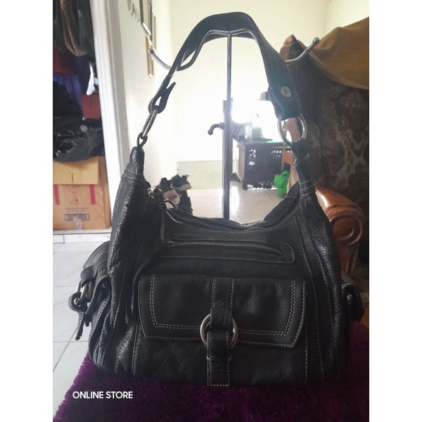 Tas ketek baccaglini kulit asli