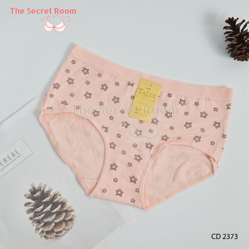 TALLY CD CELANA DALAM REMAJA/DEWASA 2373 I FREE SIZE I FIT L I BAHAN KATUN HALUS