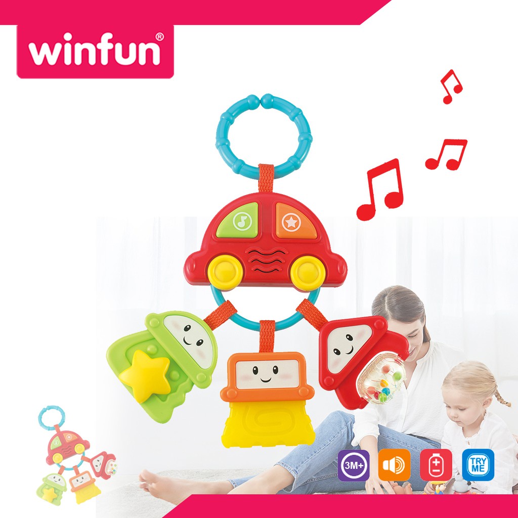 WINFUN SOUND 'N RATTLES KEYS 0628 - NL / W000628