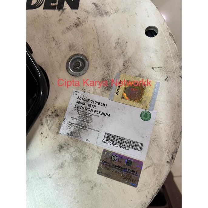 Kabel STP Belden 50106F Cat6 305m / Belden FTP Cat 6 50106F Outdoor