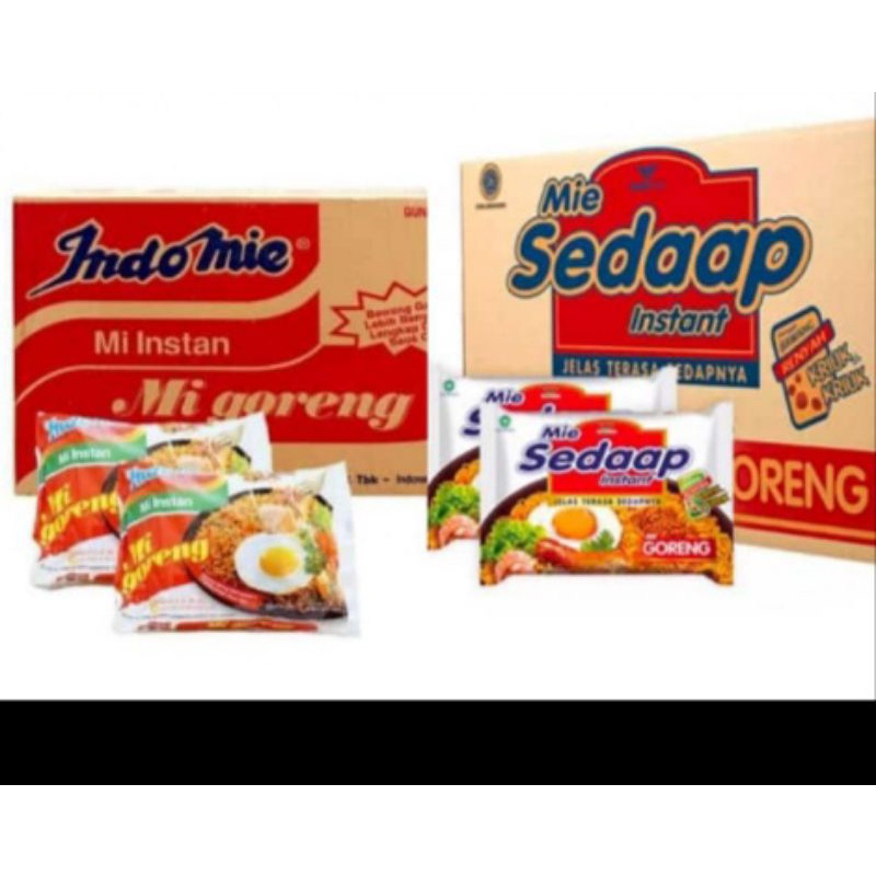

Mie Instan Sedap/Indomie 5pcs
