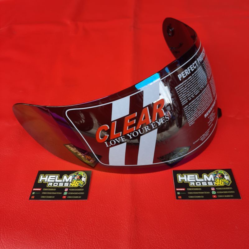 KACA Visor KYT RC7 R10 K2RIDER K2R MDS Victory CEMBUNG Bening Hitam Darksmoke Dark Pelangi RAINBOW