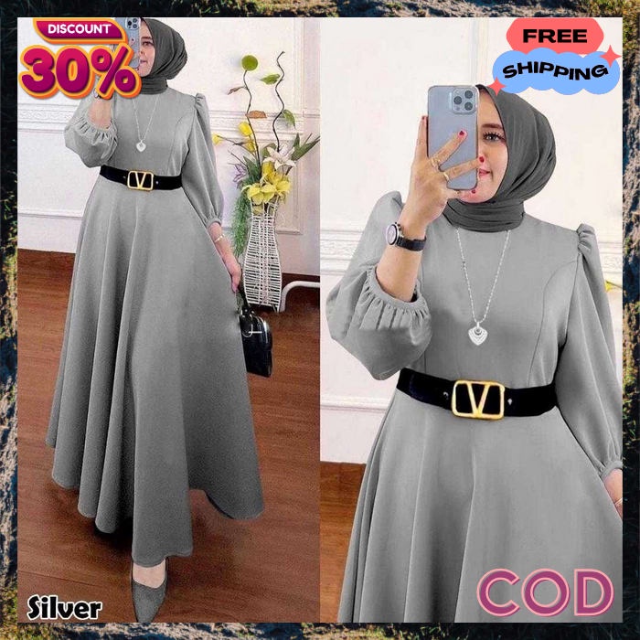 Gamjs Wanta Dreds Wnta Bwju Ataaan Adem S M L Xl Xxl Xxxl Jumbo Baju Wanita Lebaran 2023 Games Ibu2 