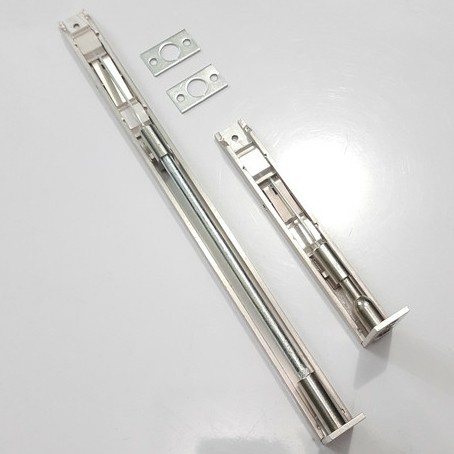 Grendel Grendel Tanam 6Inci + 12Inci Aluminium Grendel Slot Pintu Flush Bolt