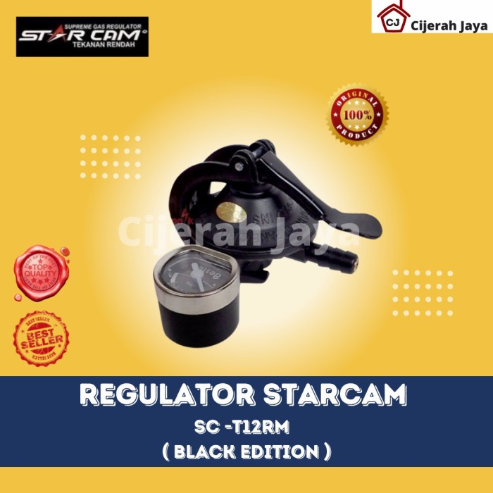 Regulator Regulator Gas Lpg Starcam Destec Sc-23M Meter/Kepala Gas Starcam Sc23M