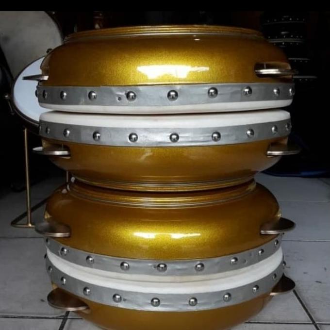 Rebana Terbangan Hadroh Polos Jepara Kayu Nangka