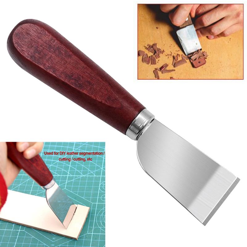 Leather Carving Tools Alat Kerajinan Kulit DIY Skiving Knife Untuk Kerajinan Kulit