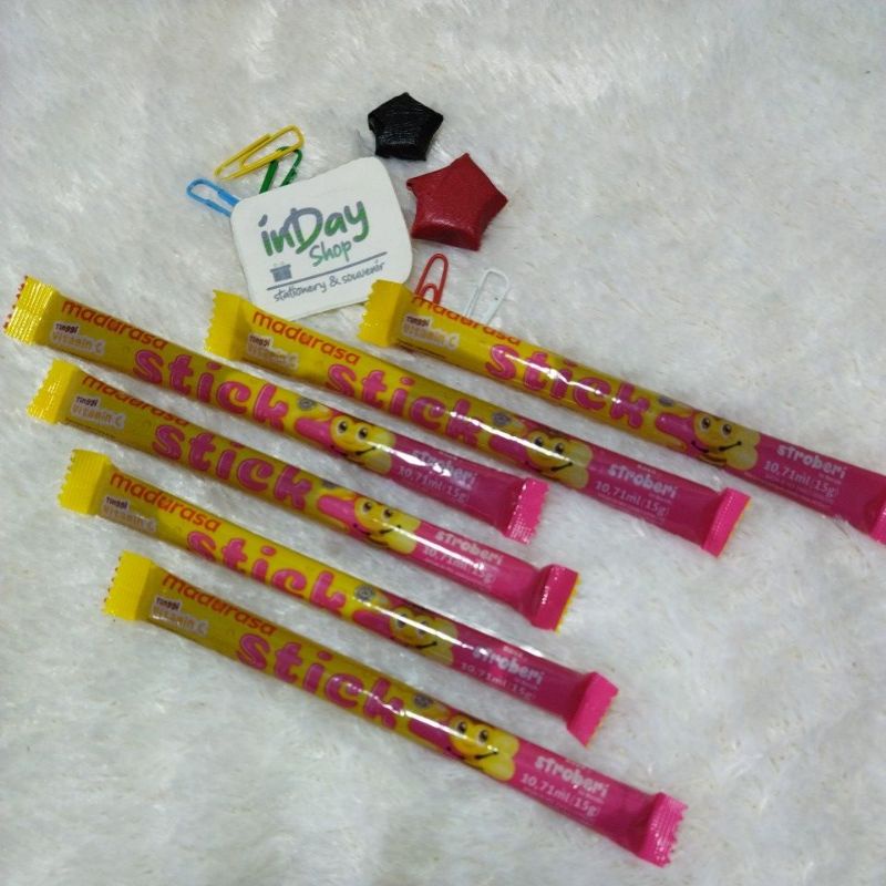 (15gr) Madurasa Stick Strawberry | INDAY SHOP