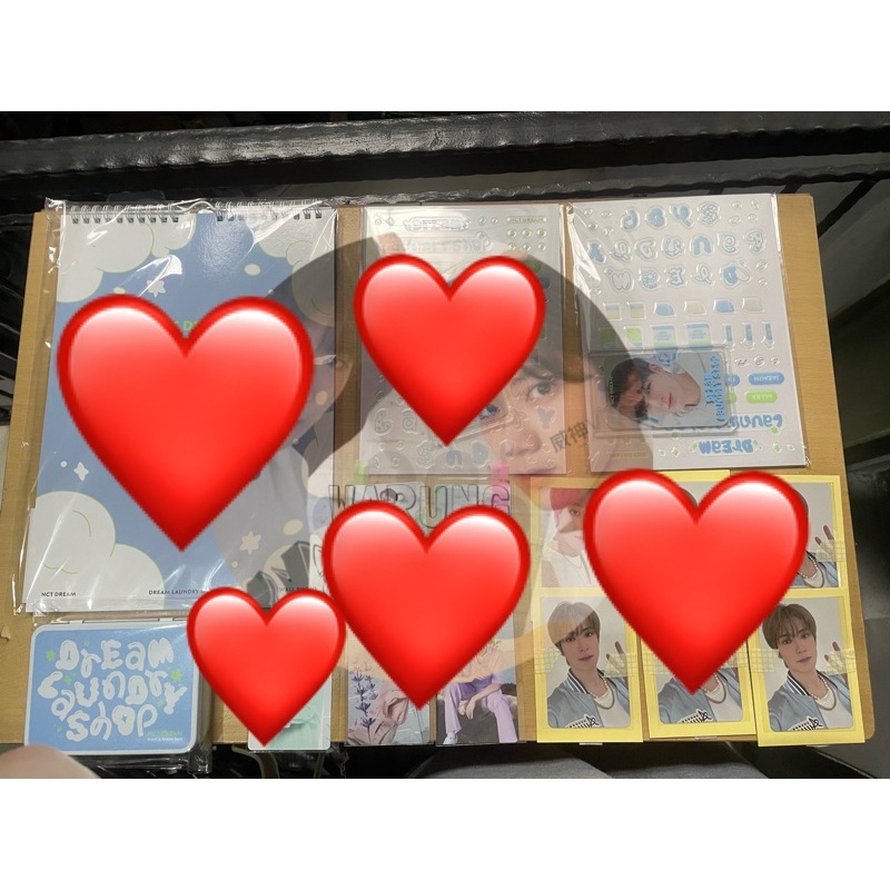 READY MD LAUNDRY NCT DREAM PHOTO HOLDER STICKER JENO TINCASE LAUNDRY
