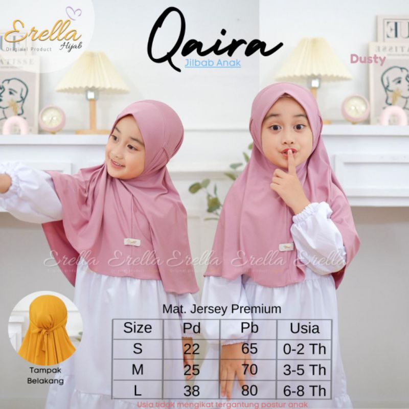 QAIRA JILBAB ANAK BY ERELLA