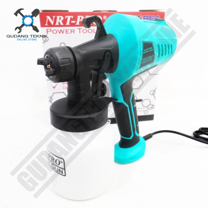 SPRAY GUN ELEKTRIK SE800HD NRT PRO Semprot Besi Tembok 450Watt 800cc / Spraygun Listrik Alat Semprotan Cat 800 cc SE 800 HD NRT PRO