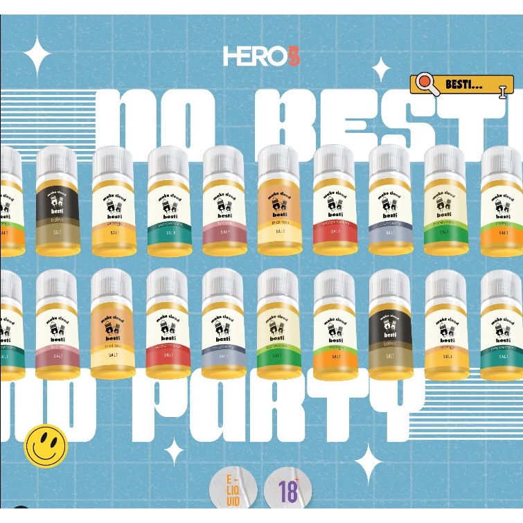 Besti salt saltnic series 30ml by hero57