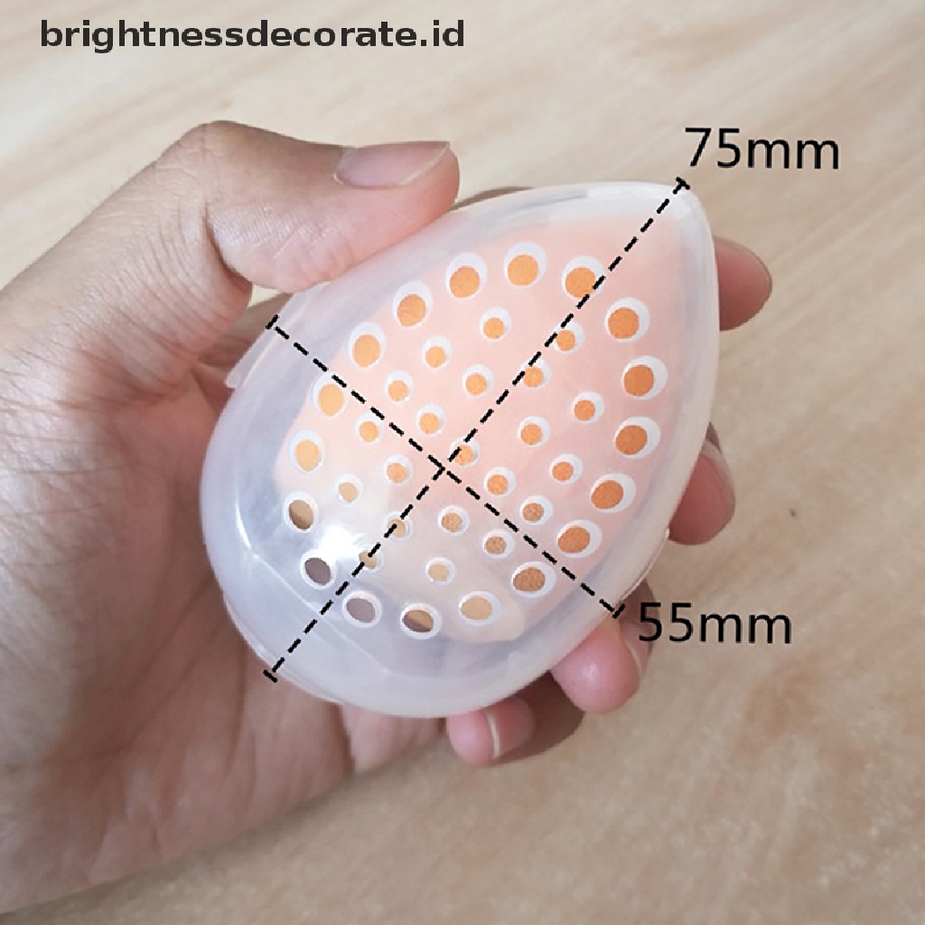 [Birth] 1pc Beauty Sponge Stand Tempat Penyimpanan Makeup Blender Puff Holder Rak Kosong [ID]