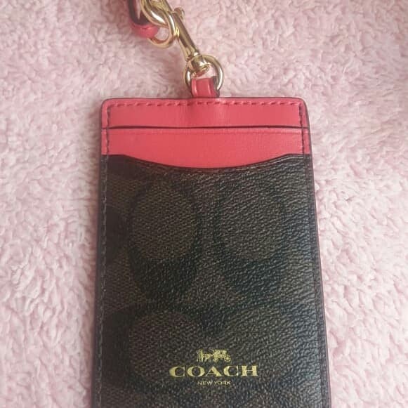 

HOT PROMO Year End Sale Coach Lanyard 100% authentic
