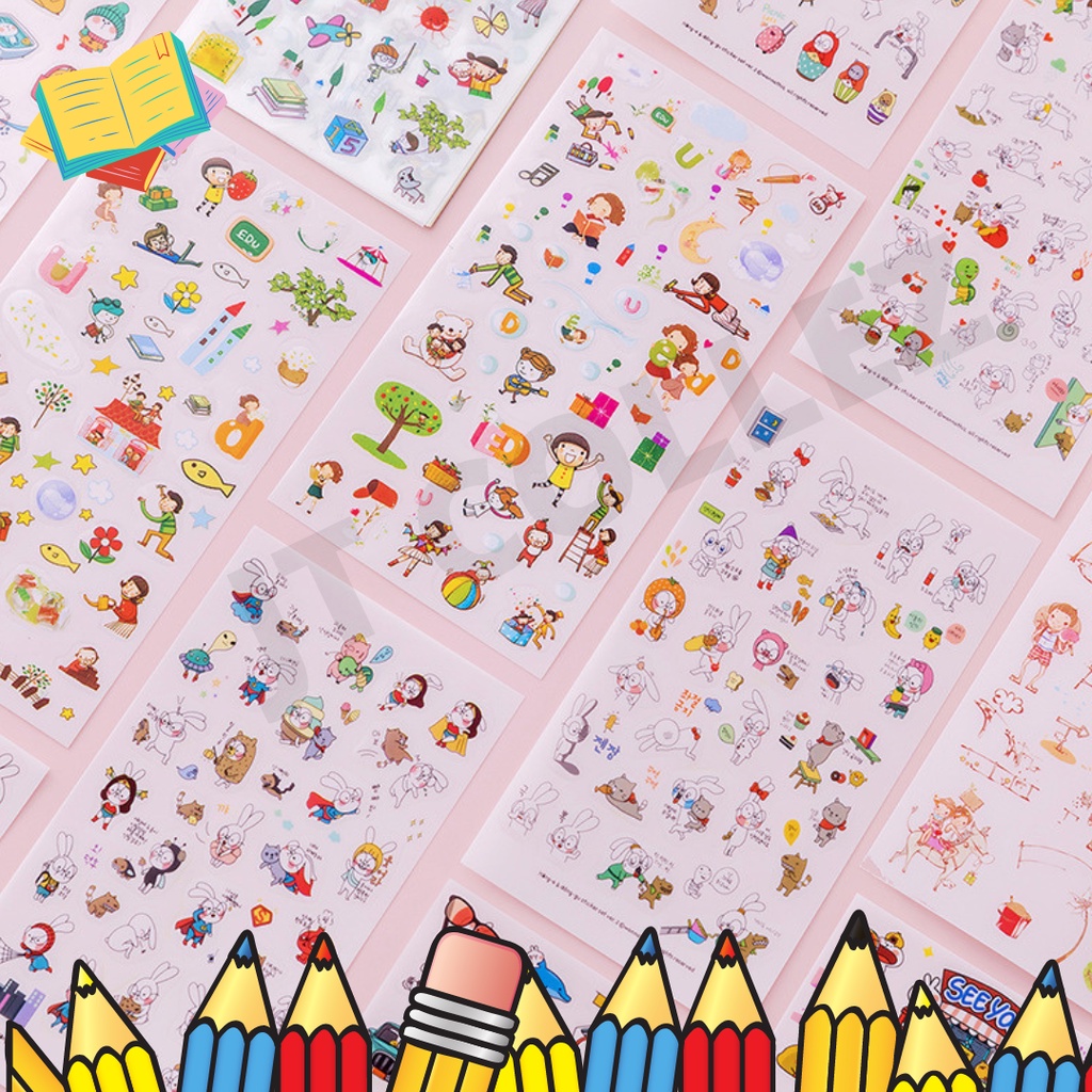 

[JTC] Stiker Anti Air Karakter Lucu & Unik Kualitas - (JT0032)