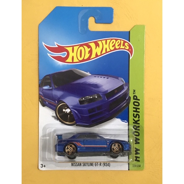 Hot Wheels Nissan Skyline GT-R (R34)