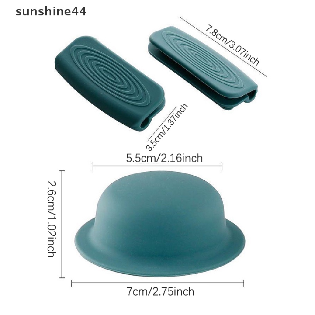 Sunshine1/2pcs Universal Lid Cover Grip Knob Handle Pengganti Panci Peralatan Masak Dapur.