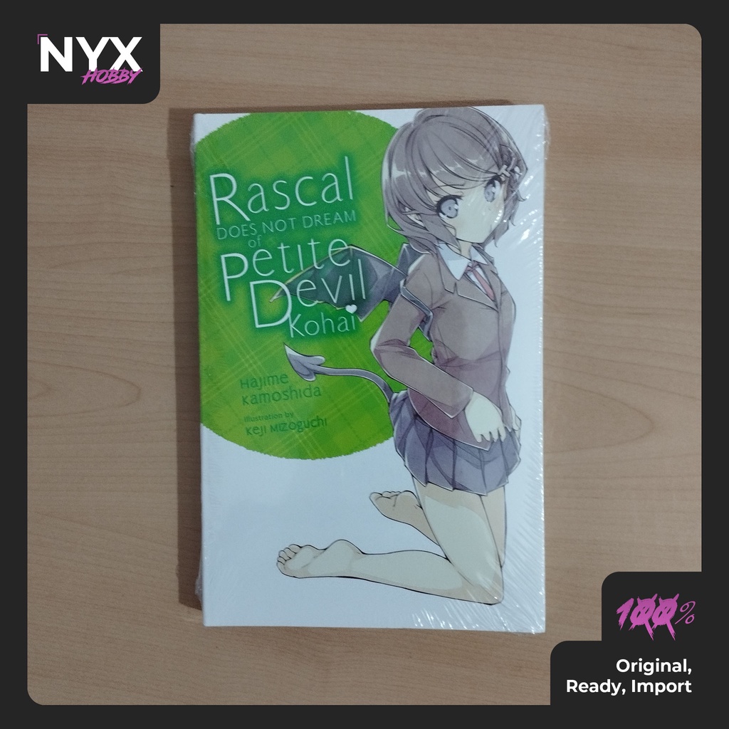 Rascal Does Not Dream of Petite Devil Kohai (Seishun Buta Yarou) Light Novel Yen On English Import