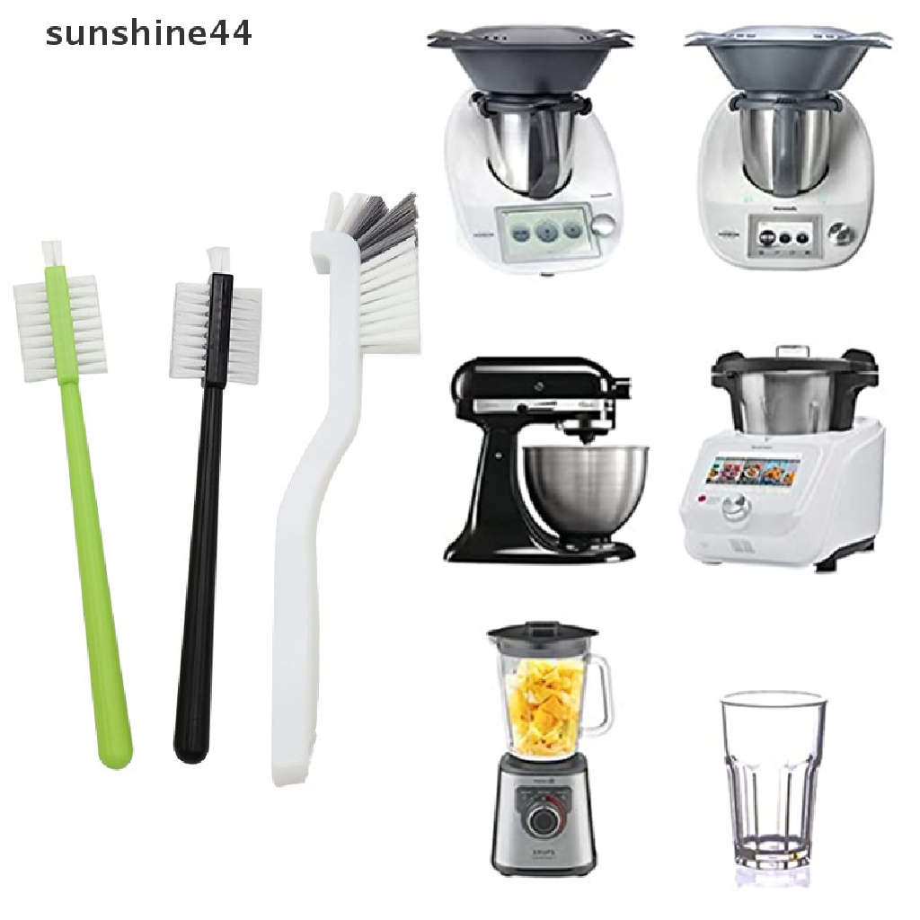 Sunshine 2Pcs Mesin Masak Deep Cleaning Brush Juicer Breaker Penghancur Cutter Kepala Brus.