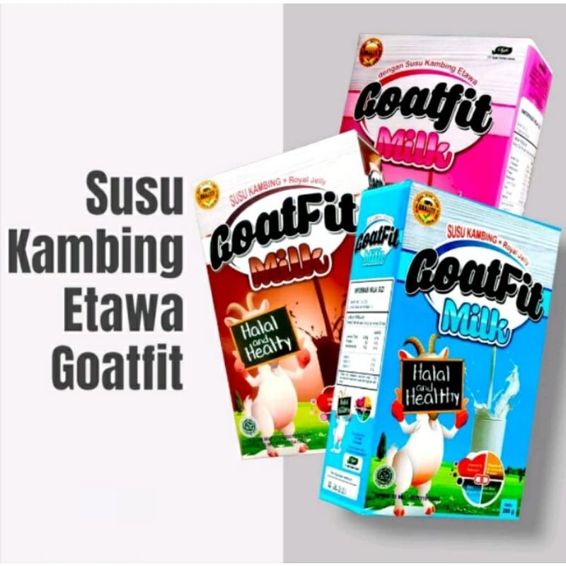 

SUSU KAMBING ETAWA MURNI GOATFIT MILK GOAT FIT ETTA GOAT MILK ETTAWA