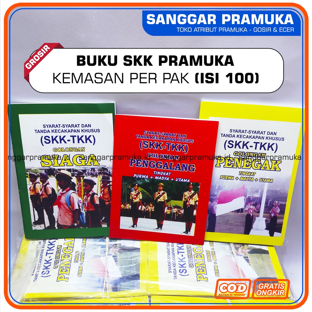 

1 Pack Buku SKK Pramuka isi 100