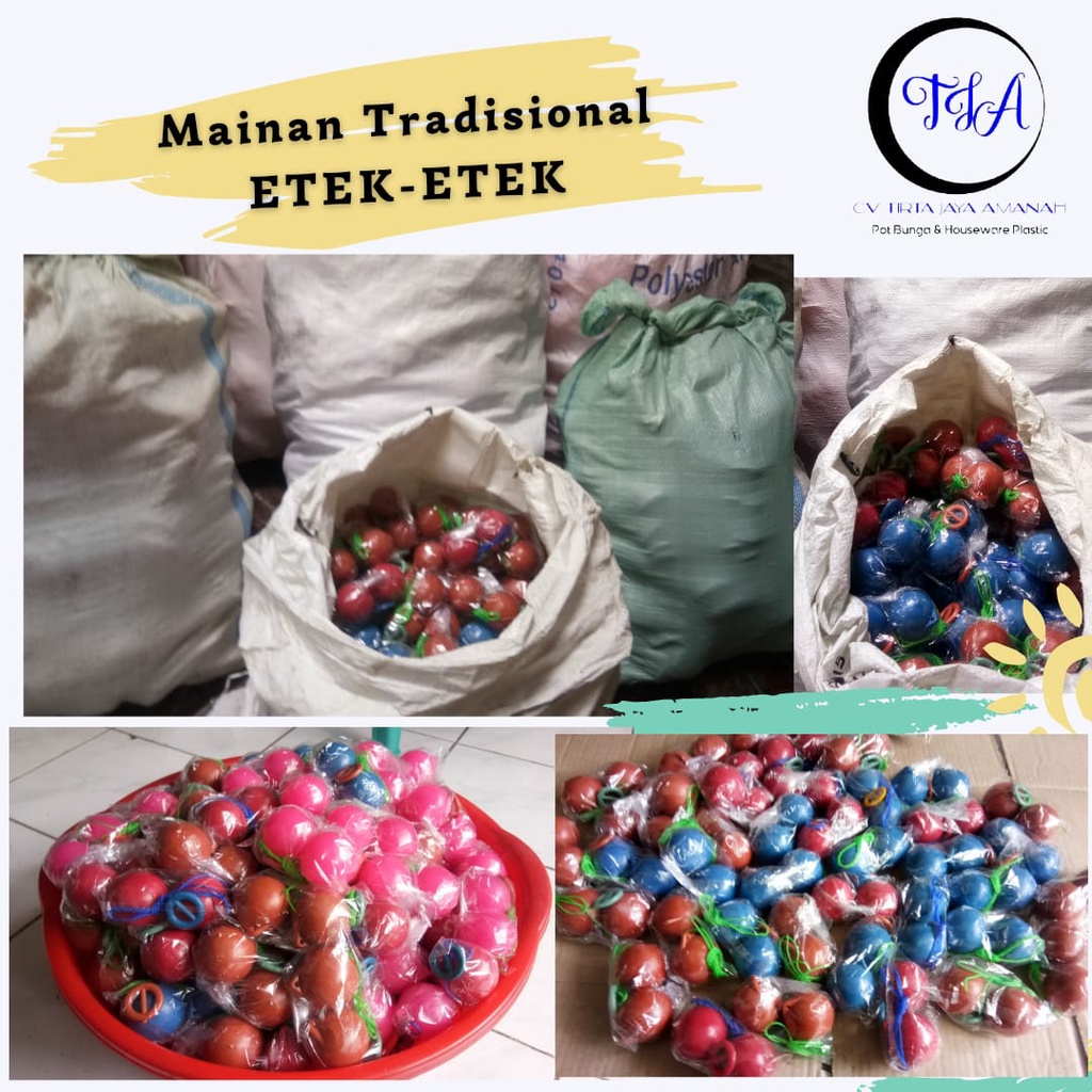 Mainan anak Tradisional Latto/ mainan etek etek