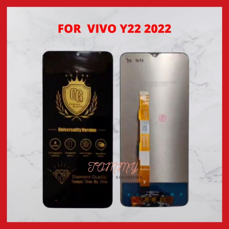 LCD TOUCHSCREEN VIVO Y22 2022 FULLSET ORIGINAL