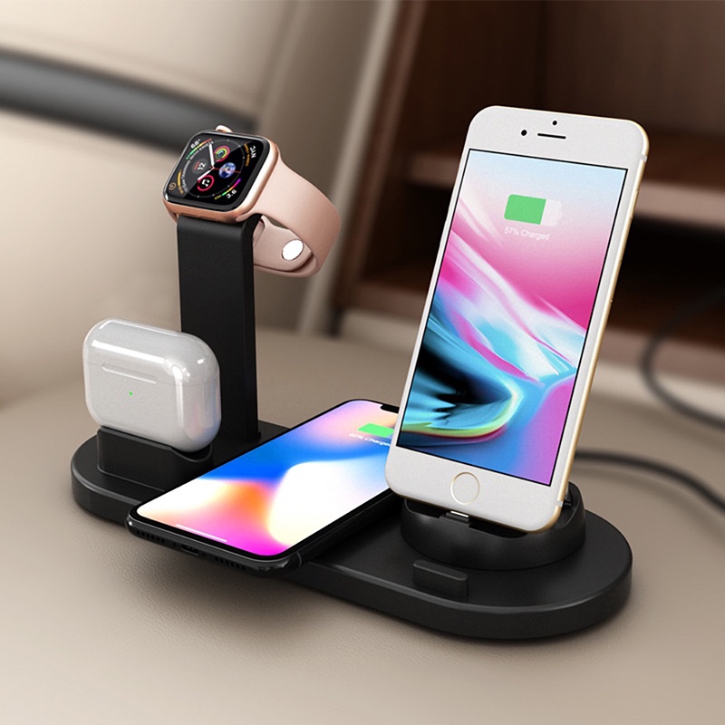 Magsafe Wireless Charger 15W Fast Charging For Apple Watch Airpods Charger Micro USB Type C phone Stand